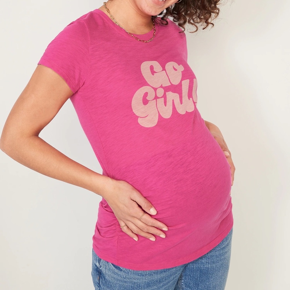 It’s A Girl! Maternity T-Shirt. Size S/M.